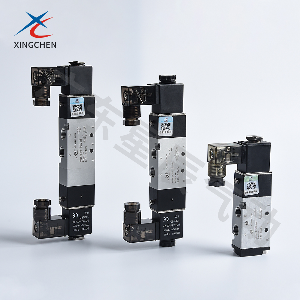 電磁閥(五口二位、五口三位)4V100系列