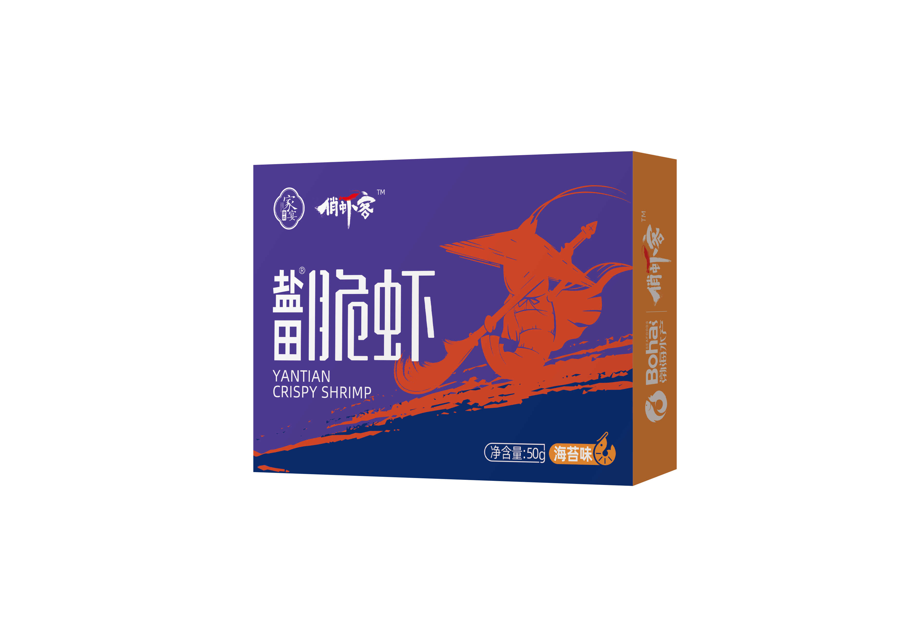 俏蝦客脆蝦-海苔口味